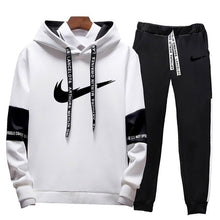 Load image into Gallery viewer, Brand Clothing Men's Casual Sweatshirts Pullover Cotton Men tracksuit Hoodies Two Piece +Pants Sport Shirts Autumn Winter Set