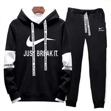 Load image into Gallery viewer, Brand Clothing Men's Casual Sweatshirts Pullover Cotton Men tracksuit Hoodies Two Piece +Pants Sport Shirts Autumn Winter Set