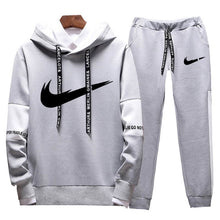 Load image into Gallery viewer, Brand Clothing Men's Casual Sweatshirts Pullover Cotton Men tracksuit Hoodies Two Piece +Pants Sport Shirts Autumn Winter Set