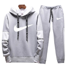 Load image into Gallery viewer, Brand Clothing Men's Casual Sweatshirts Pullover Cotton Men tracksuit Hoodies Two Piece +Pants Sport Shirts Autumn Winter Set